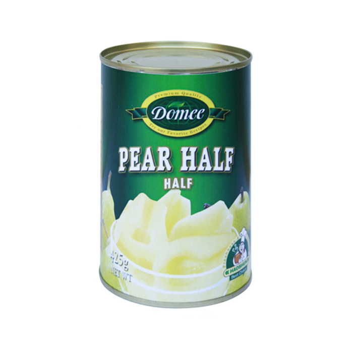 canned pear